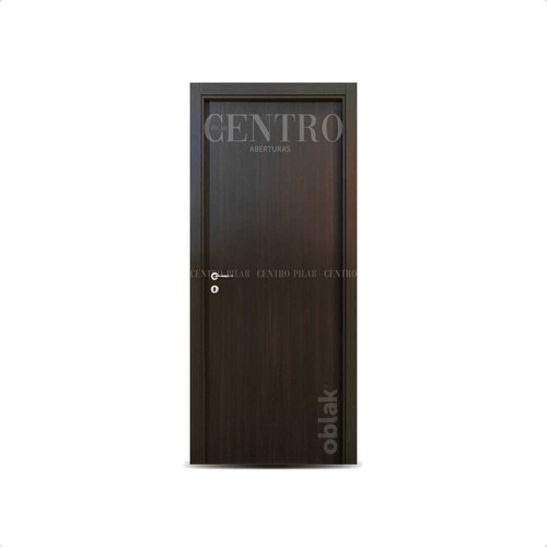 Puerta Oblak Tekstura Modelo Lisa Wengue 80-10 M. Madera