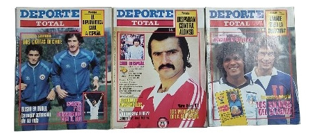 3 Revistas Deporte Total N°46-47-48 De 1982(ee319 (Usado)