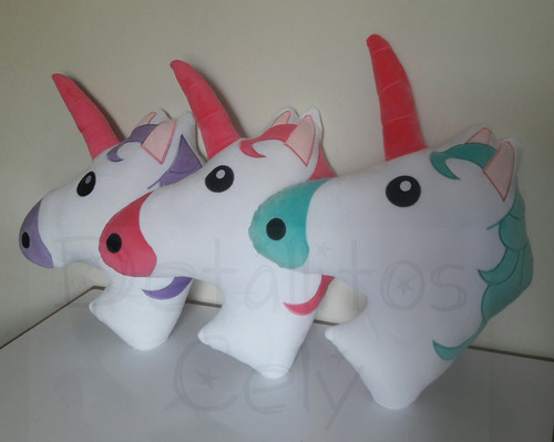 Almohada Cojín Unicornio! En 4 Diferentes Colores. Escoge!