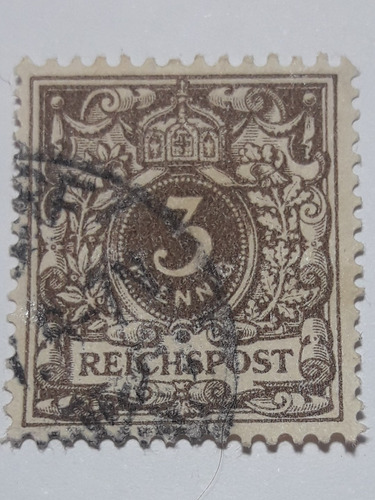 Lote 7 Estampillas Alemania 1889-1900 