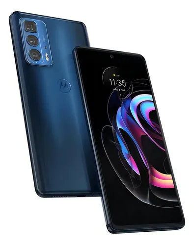 Celular Motorola Edge 20 Pro 256gb + 12gb Ram Oled Nfc Azul Color Azul ...