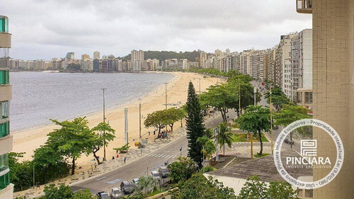 Imagem 2 de 24 de Apartamento Vista Mar Com 1 Quarto E 1 Suíte À Venda, 90 M² Por R$ 750.000 - Icaraí - Niterói/rj - Ap0168