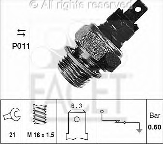 Bulbo Aceite Citroen Ax Zx C15 Peugeot 106 205 