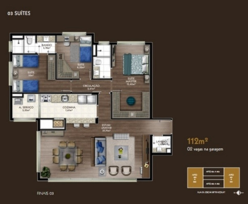 Imagem 3 de 6 de Apartamento Menino Deus Porto Alegre - 1700