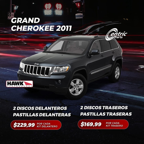 Kit De Frenos Delantero Grand Cherokee 2011