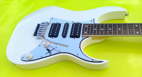 Guitarra Ibanez Grg150 Con Palanca Grg 150 - 2 Octavas Diestro Blanco Maple