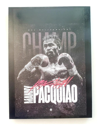 Manny Paquiao Box Champ Poster Cuadro Cartel 