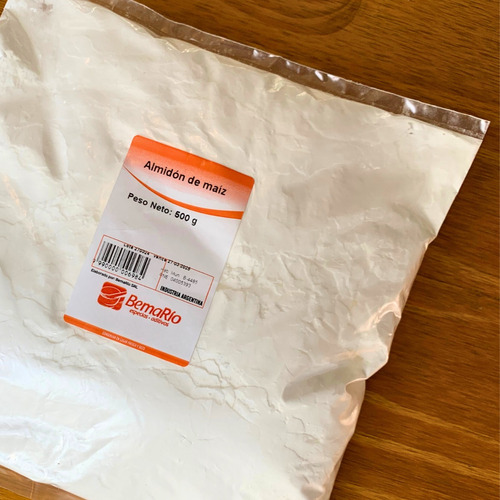 Almidon De Maiz X500g Maicena Fécula Primera Calidad