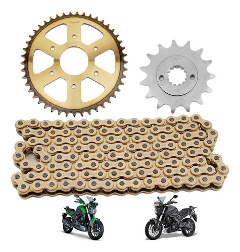 Kit De Arrastre Sprockets Para Bajaj Dominar 400 520h-120l