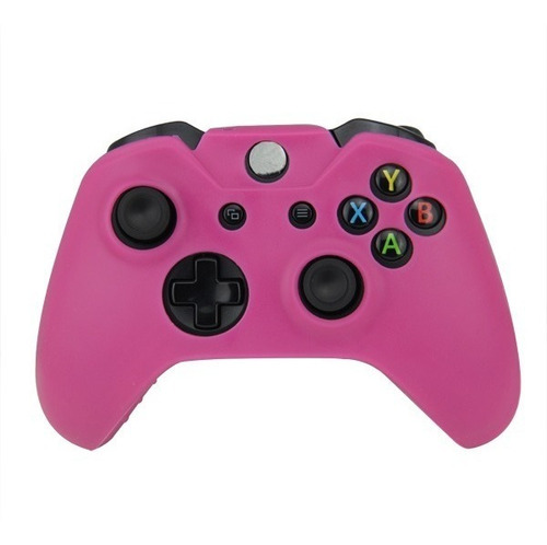 Funda Protector Silicona Rosada Joystick  Control Xbox One