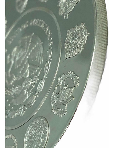 Pristine Moneda Plata 5 Pesos Paso De La Muerte Año 2000 (Usado)