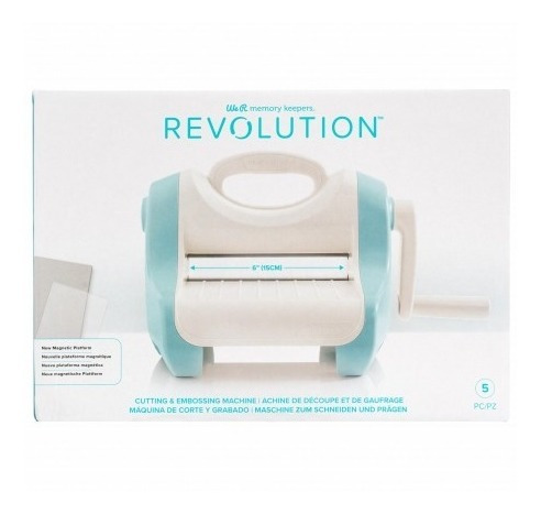 Imagen 1 de 1 de Maquina Troqueladora Revolution Embossing 15cm We R 661176