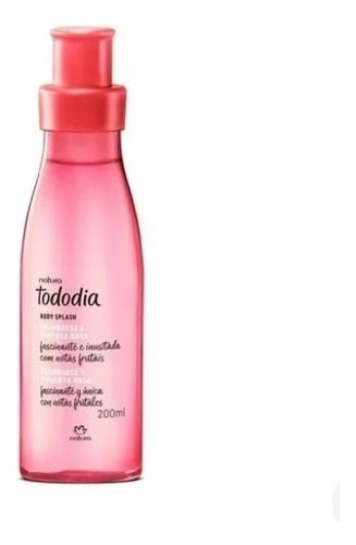 Body Splash Frambuesa Y Pimienta Rosa Natura 200ml