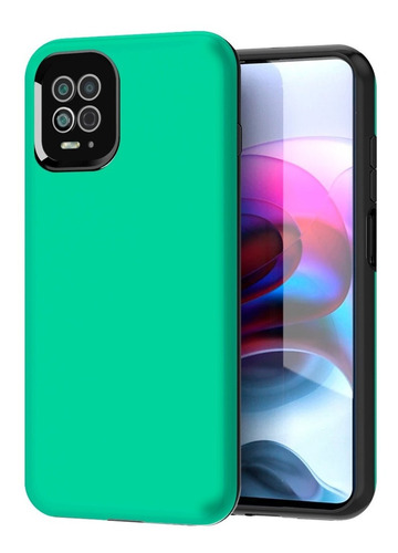 Funda Rigida Protector Cámara + Film Hydrogel Para Moto G100