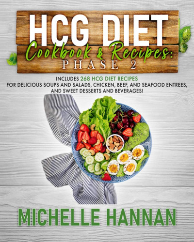 Libro: Hcg Diet Cookbook & Recipes: Phase 2: Includes 268 Hc