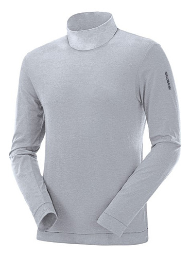 Remera Salomon Hombre - Cotton Turtleneck - Running