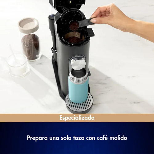 Cafetera Ninja Pb051 Compacta Con Espumador 1,65 L