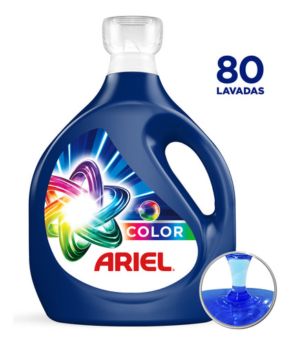 Detergente Líquido Ariel Revitacolor 5 L