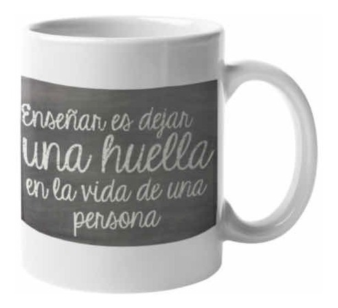 Taza Con Frase Día Del Maestro