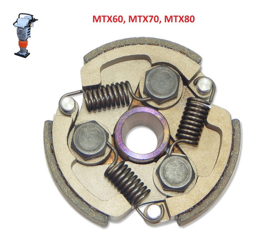 Clutch Centrifugo Compactador Tipo Bailarina Mikasa Mtx70