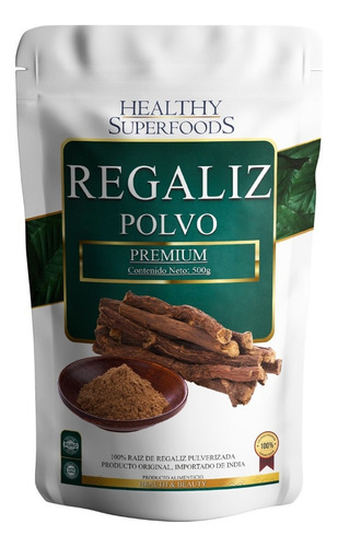 Regaliz Orozuz Raíz Dulce En Polvo 500g