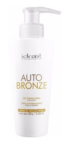 Nueva Crema Autobronceante Idraet Autobronze Con Colageno