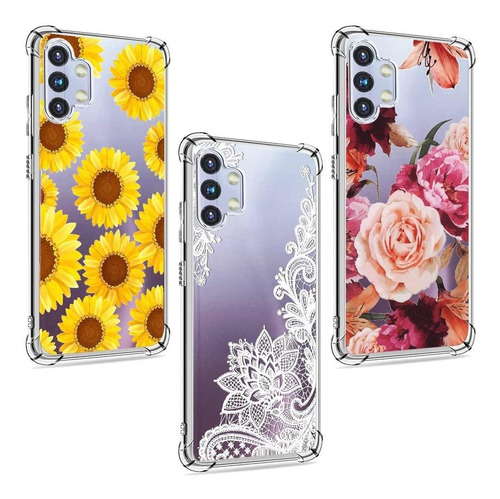 Funda Para Galaxy A32 (3 Unidades, 3 Disenos)