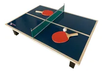 Comprar Kit Mini Mesa Ping Pong Santana Juegos 90cm X 64cm