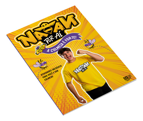 Natan por Aí: A Colmeia é Forte!, de Natan. Editorial NS KIDS, tapa mole, edición 1 en português, 2024