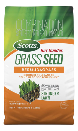 Scotts Turf Builder Hierba Bermudagrass Con Fertilizante Y M