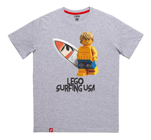 Remera Hombre Lego Surfing Usa  El Danzante 