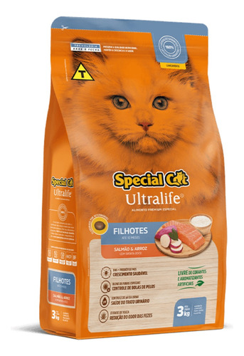 Special Cat Ultralife Para Gatitos 10.1kg