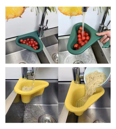 Coladores De Fregadero Con Forma De Cesta, Perforadora, Esta