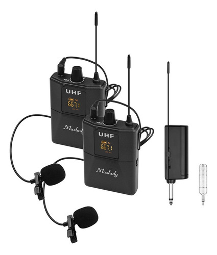 Muslady Uhf - Microfone Sem Fio Com Lapela
