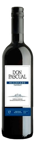 Don Pascual Reservado vinho tinto seco uruguaio reservado Tannat 750ml