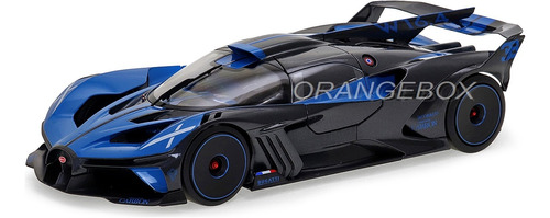 Miniatura Bugatti Bolide 1:18 Bburago Azul