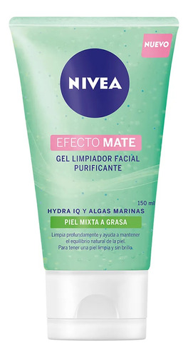 Gel Limpiador Purificante Nivea Con Efecto Mate