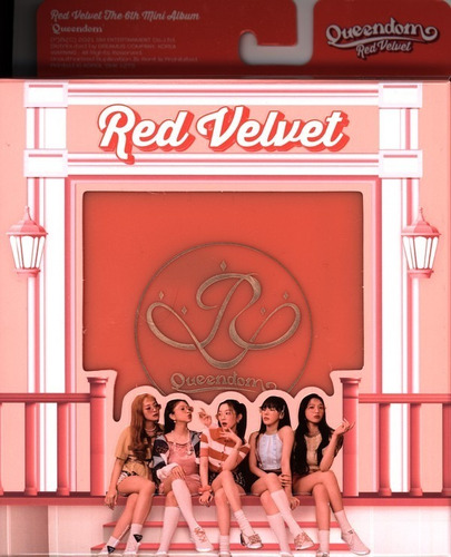 Red Velvet Queendom Case Version Cd + Libro Nuevo Imp.