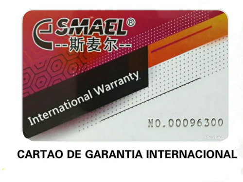 Relógio Smael Original Na Caixa Tático A Prova D' Agua
