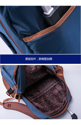 Mochila Escolar, Carrito Desmontable For Estudiantes De Sec