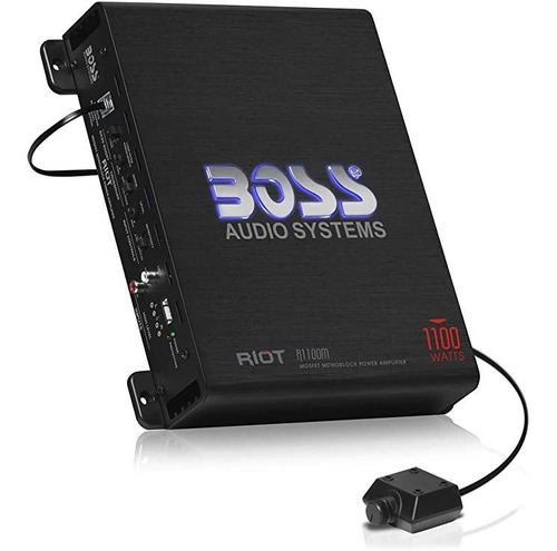 Boss Audio Rd Riot -watt Monoblock, Clase D 1  8 ohmi.