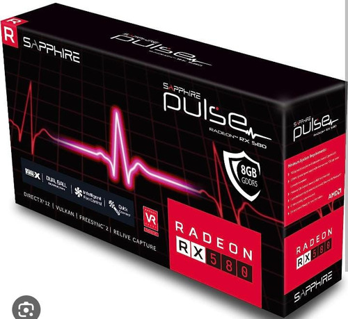 Placa Sapphire Pulse Radeon Rx 580 8gb