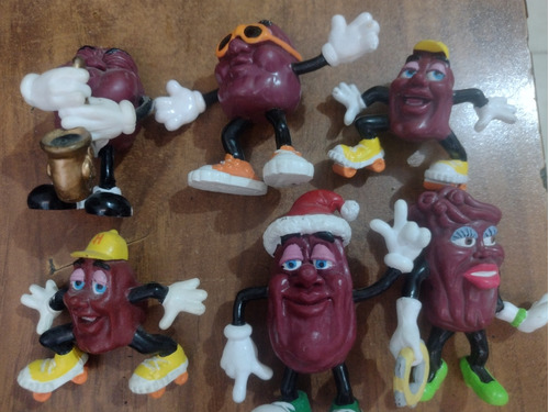 Lote 6 Figuras Pasas California Raisins 