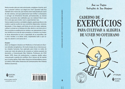 Caderno De Exercícios Para Cultivar A Alegria De Viver No Cotidiano, De Stappen, Anne Van. Praticando O Bem-estar Editorial Editora Vozes Ltda., Capa Mole Em Português, 2013