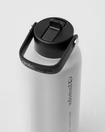 Garrafa Térmica Squeeze Água River Galápagos Branca | 530ml