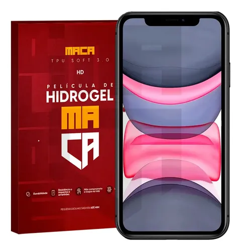 Película de Vidro ou Hidrogel: Qual Vale Mais a Pena em 2026? 7 Pelicula Gel Hidrogel Nano Gel Hd Compatível iPhone 11