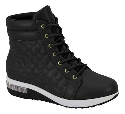Tenis Feminino Cano Alto Amortecedor Geltech Modare Conforto