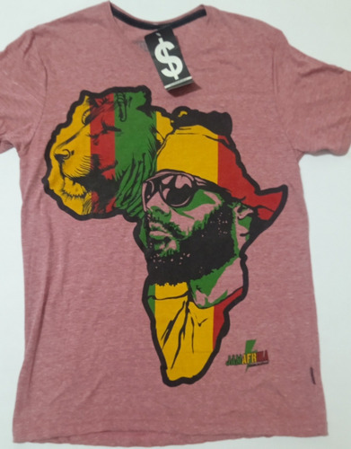 Playera Mission Jamafrika Nueva Talla M