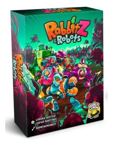 Rabbitz & Robots Juego De Mesa En Español 