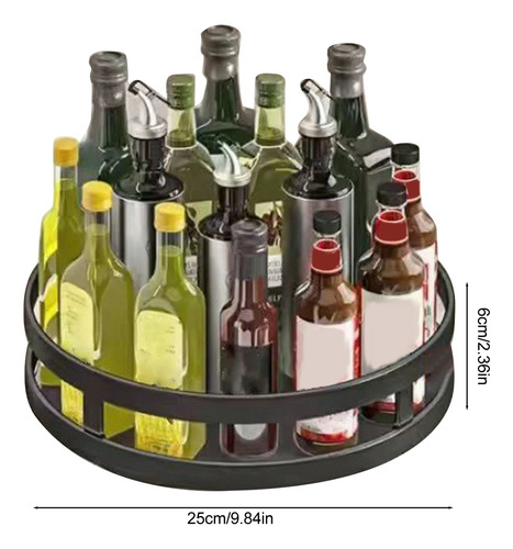 Bandeja De Almacenamiento De Cocina Giratoria De 360 Grados